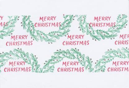 KISS by Clarity - Christmas Wreaths A5 Square Stamp Set