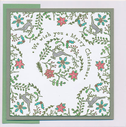 KISS by Clarity - Colour Me Rounds A5 Square Stamp Set