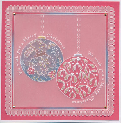 Build a Bauble A5 Square, A6 & Spacer Groovi Plate Collection