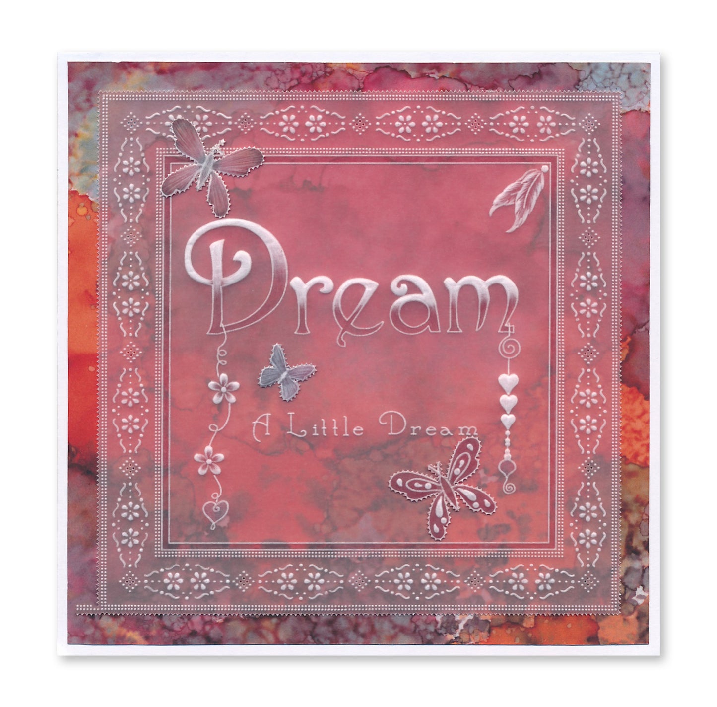 Linda's Dream Dangles A5 Groovi Plate