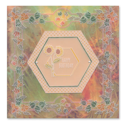 Seasonal Tags & Frames A4 Groovi Plate