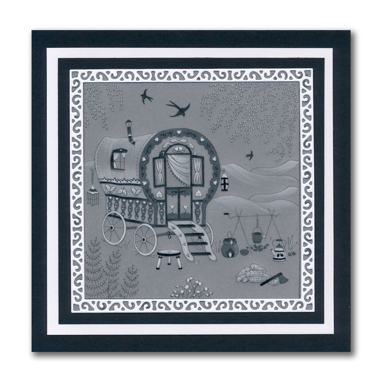 Linda's Country Scenes Parchment