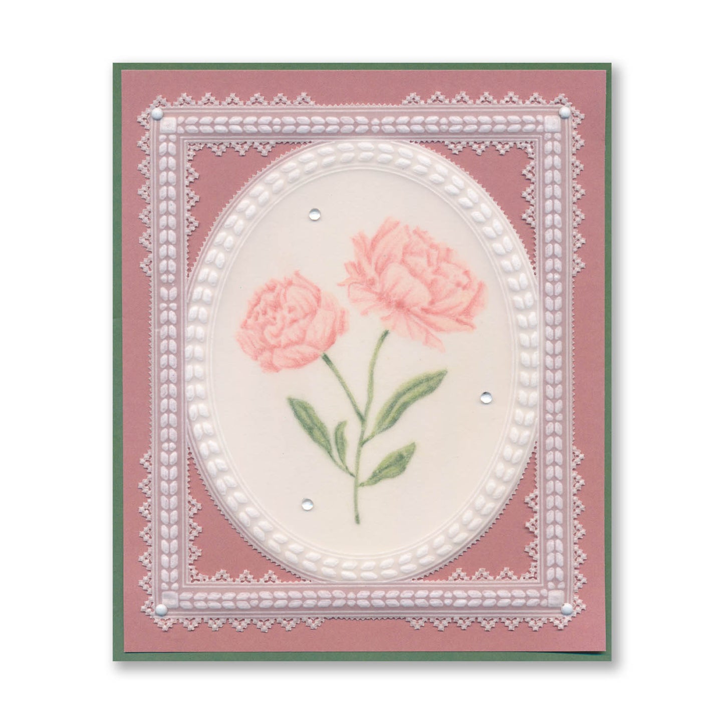 Nested Doodle Frames A4 Square Groovi Plate Collection
