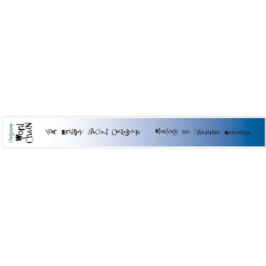 Mini Word Chains 03 & 04 - Birthday & Wedding Stamp Set