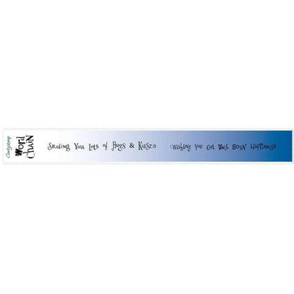 Mini Word Chains 15 & 16 - Hugs & Kisses & Get Well Soon Stamp Set