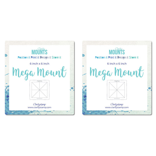 6" x 6" Clarity Mega Mount Set of 2
