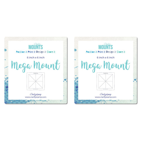 Clarity Mega Mount 6" x 6" x2