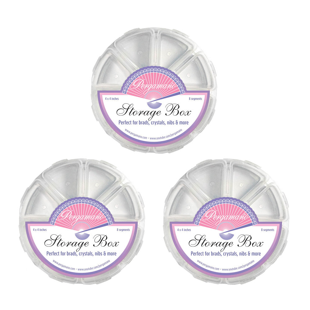 Pack of 3 Pergamano Storage Boxes