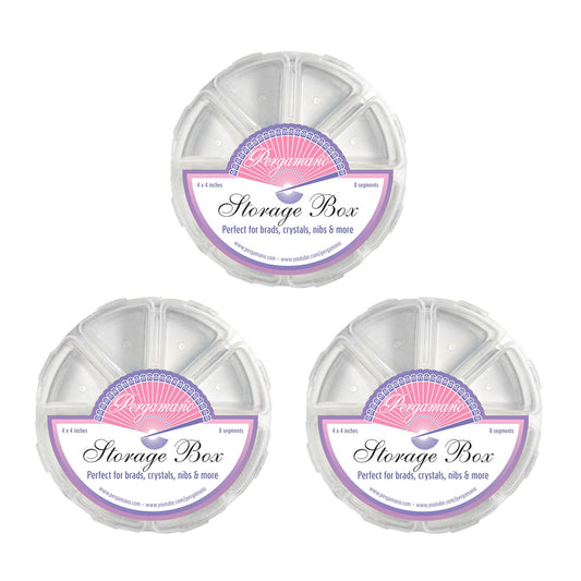 Pack of 3 Pergamano Storage Boxes