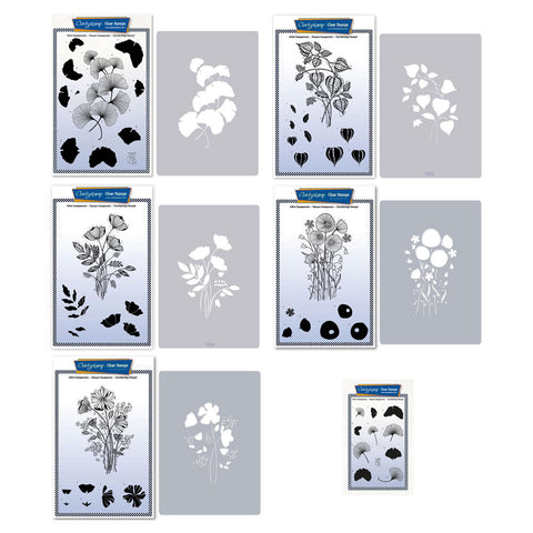 Floral Sprays A5 & A6 Stamp, Mask & Stencil Collection
