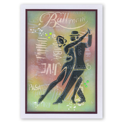 Dancers A5 Stencil Collection