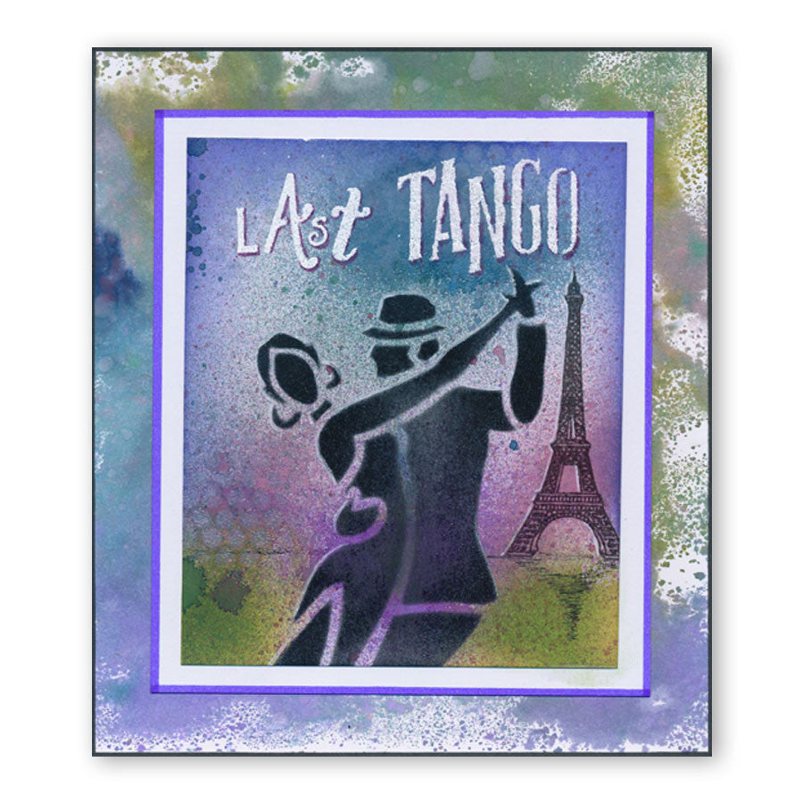 Dancers A5 Stencil Collection