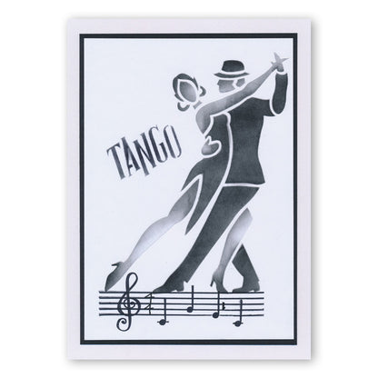 Dancers A5 Stencil Collection