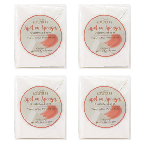 4 Packs of Spot on Sponges – Claritystamp