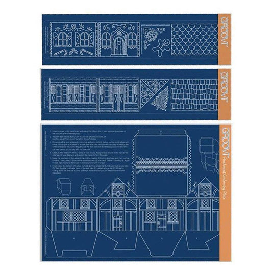 Tudor House Tem-plate A4 & Border Groovi Collection