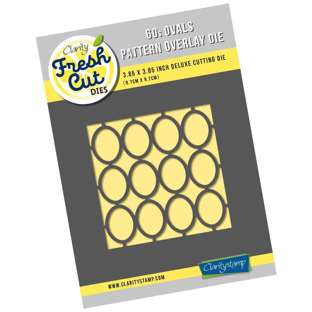 60s Ovals Pattern Overlay - Aperture Clarity Fresh Cut Die