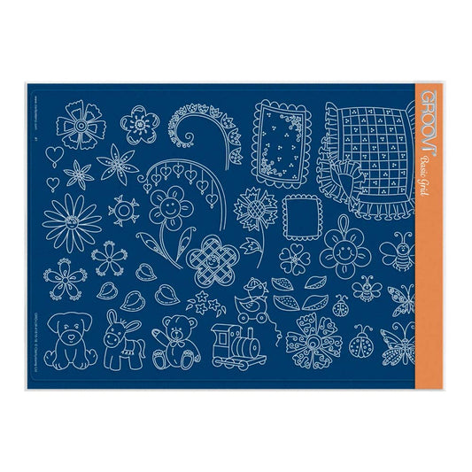 Linda's Children's Accessories A4 Groovi Plate