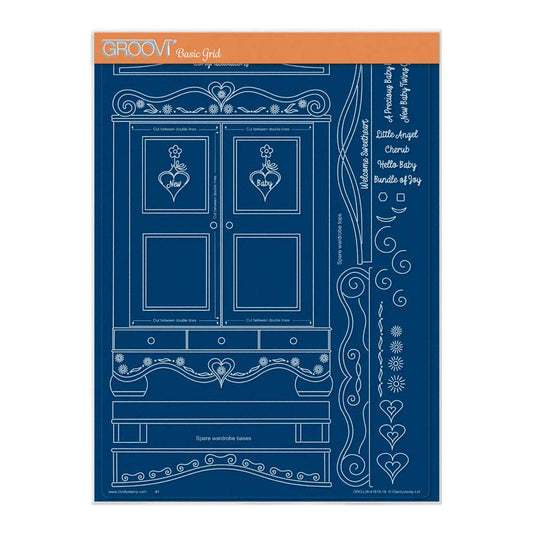 Linda's Children's Wardrobe Front A4 Groovi Plate