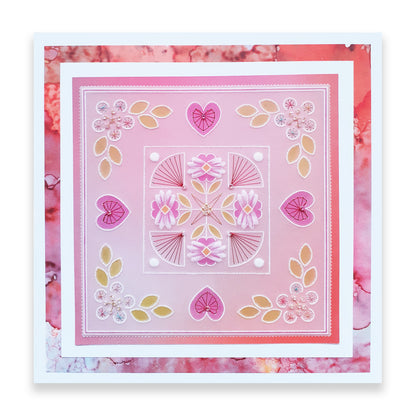 Embroidery Sampler A4 Square Groovi Plate