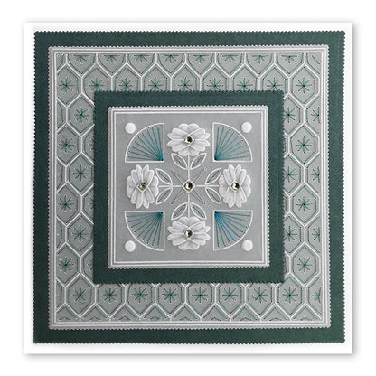 Embroidery Sampler A4 Square Groovi Plate