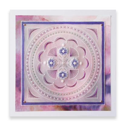 Embroidery Sampler A4 Square Groovi Plate