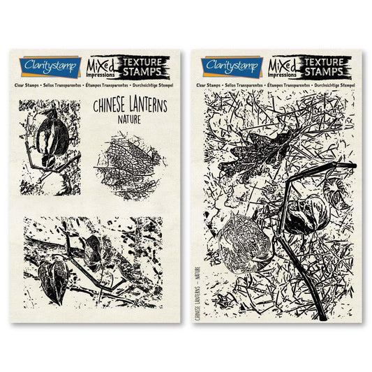 Chinese Lantern - Nature - Mixed Impressions A5 Stamp Set