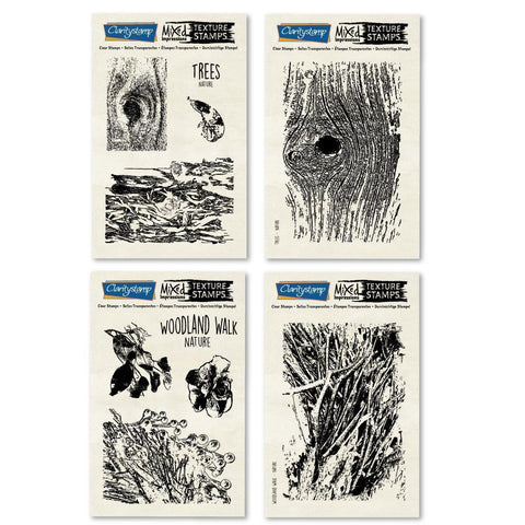 Trees & Woodland Walk - Nature - Mixed Impressions A5 Stamp Collection