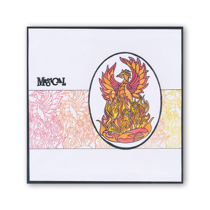 CLEARANCE Phoenix A6 Stamp & Mask