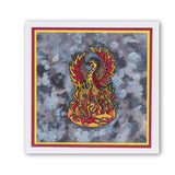 Dragon, Phoenix & Unicorns A6 Stamp & Mask Collection