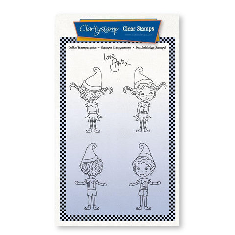 Elfie & Evie A6 Stamp Set