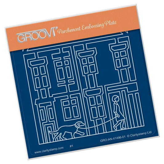 Best Friends for Life A6 Square Groovi Plate