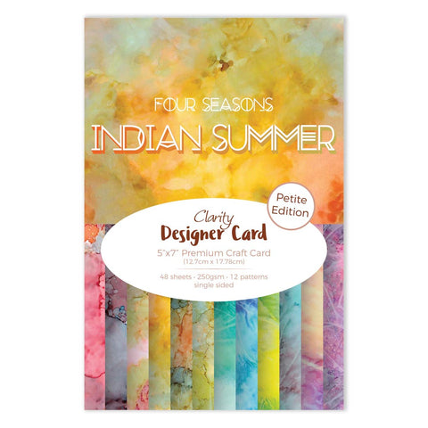 Indian Summer Designer Card Pack 5" x 7" - Petite Edition