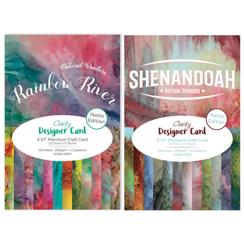 Rainbow River & Shenandoah Card Packs 5" x 7" - Petite Edition