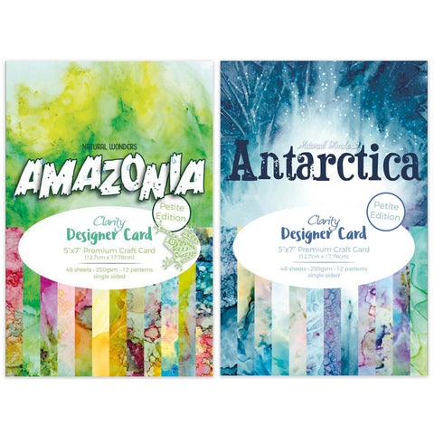 Amazonia & Antarctica Card Packs 5" x 7" - Petite Edition