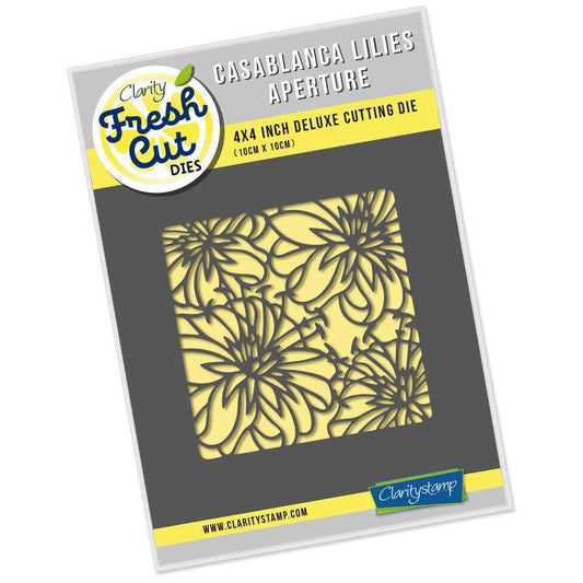 Casablanca Lilies Aperture Clarity Fresh Cut Die