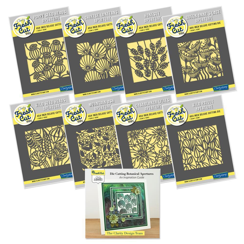 Botanical Aperture Clarity Fresh Cut Dies Collection + ii Book