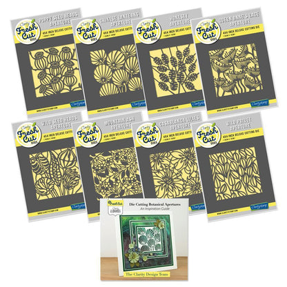 Botanical Aperture Clarity Fresh Cut Dies Collection + ii Book