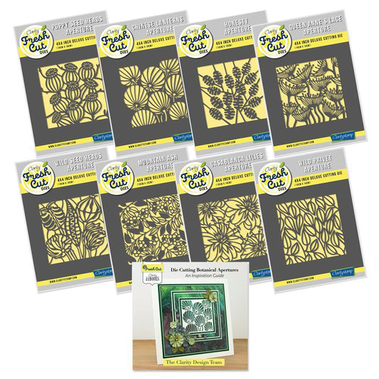 Botanical Aperture Clarity Fresh Cut Dies Collection + ii Book