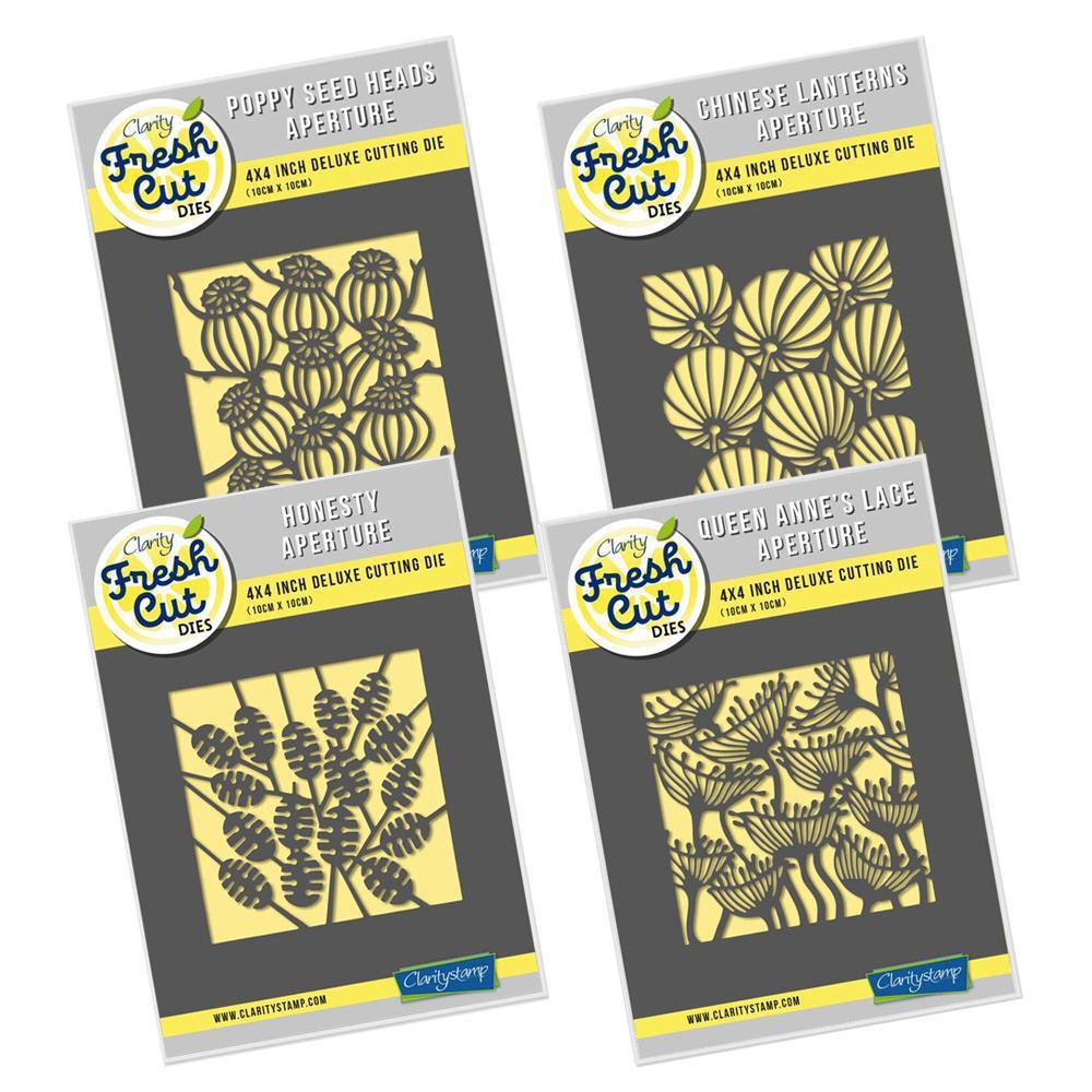 Seeds & Pods Aperture Quartet Clarity Fresh Cut Dies