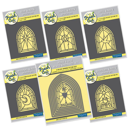 Christmas Windows Collection Clarity Fresh Cut Dies