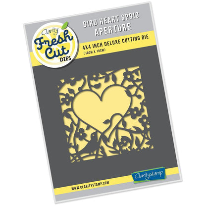 Bird Heart Sprig Clarity Fresh Cut Die