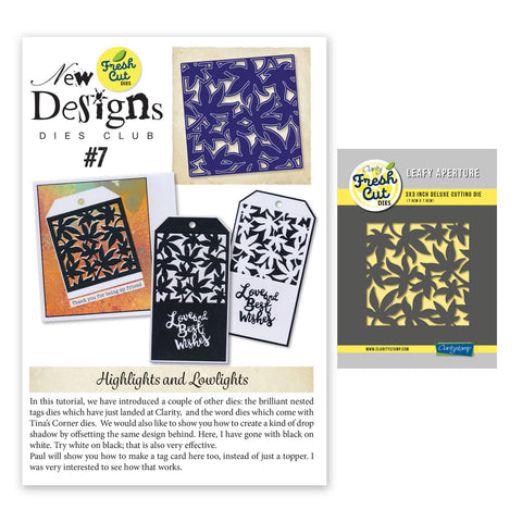 New Design Dies Back Issue - 07 - Leafy Aperture