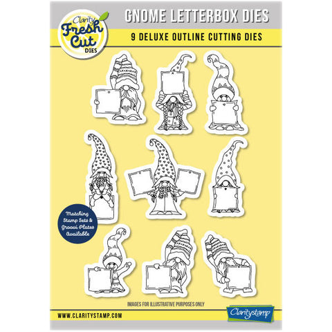 Barbara's Feel Güd Gnome Letterbox Outline Die Set