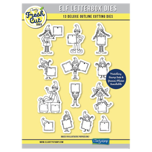 Barbara's Elves Letterbox Outline Die Set