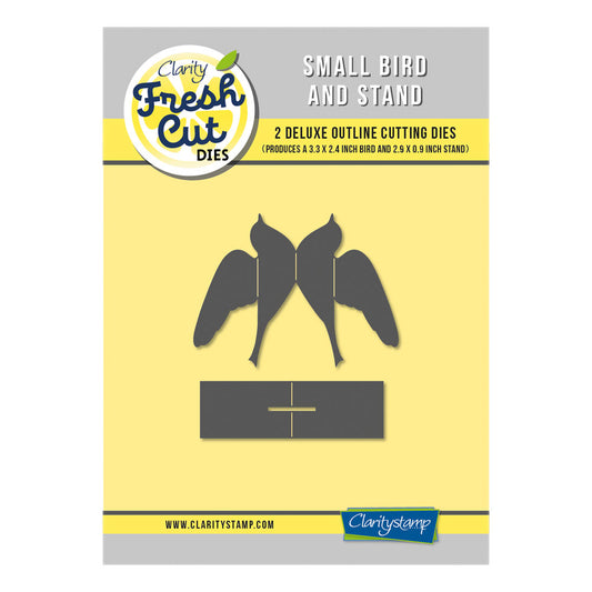 3D Small Bird & Stand Die Set