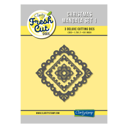 Christmas Mandala Set 1 Clarity Fresh Cut Die