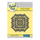 Mini Mandala Squares Set 3 Clarity Fresh Cut Die