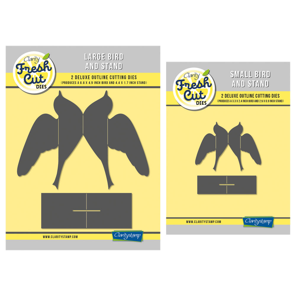 3D Bird & Stand Die Collection