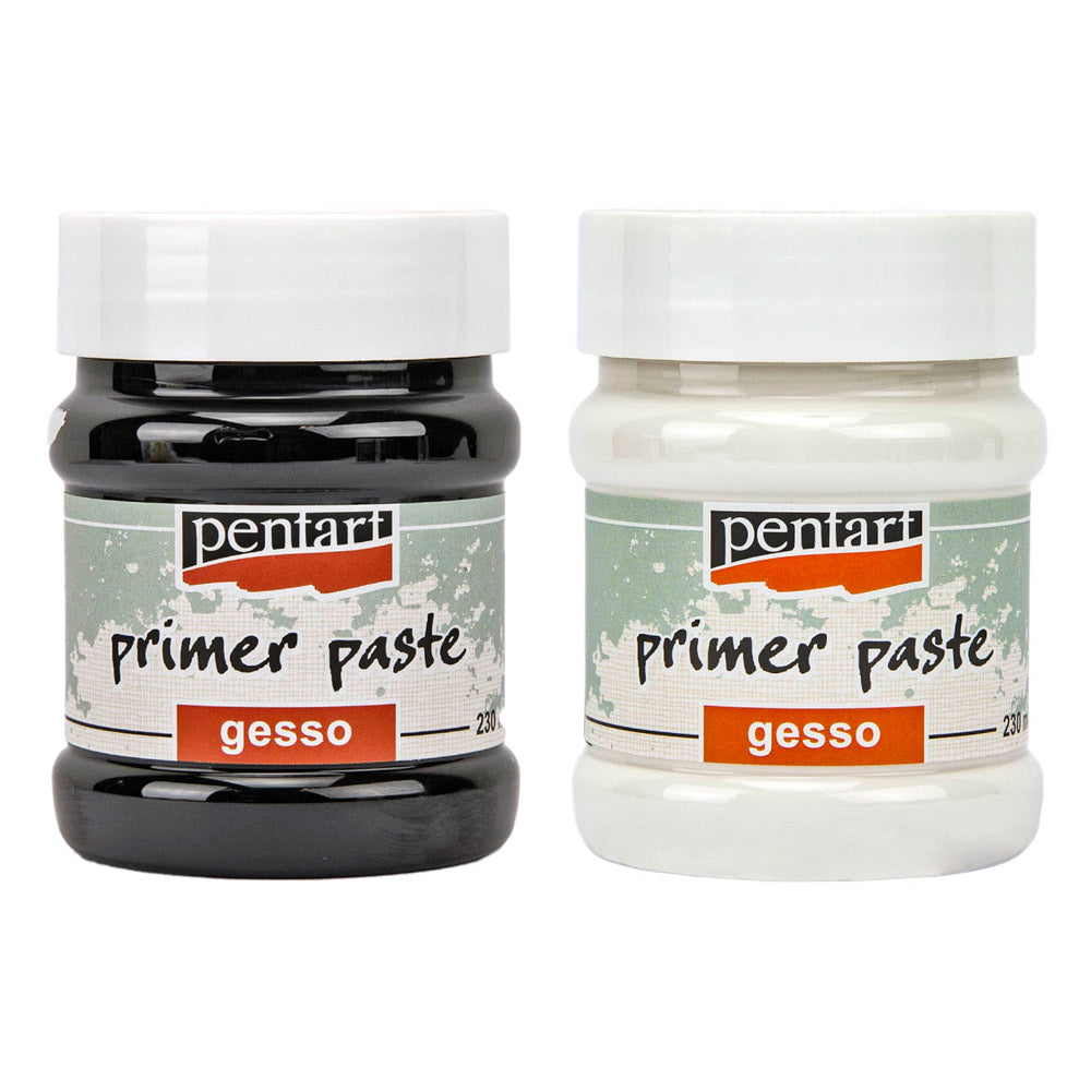 Primer Paste - Gesso - Black & White 230ml – Claritystamp