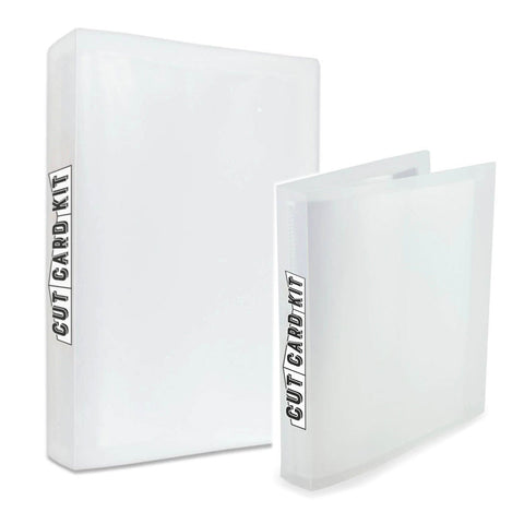 A5 & A4 Clarity Cut Card Kit Storage Folders